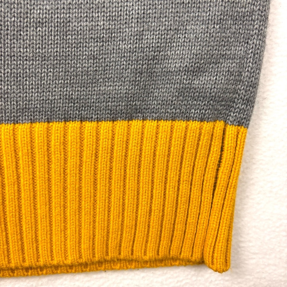 Colorblock Green/Gray/Pink “Grandpa” Cottagecore Button Cardigan Sweater (2XL) - Picture 12 of 15